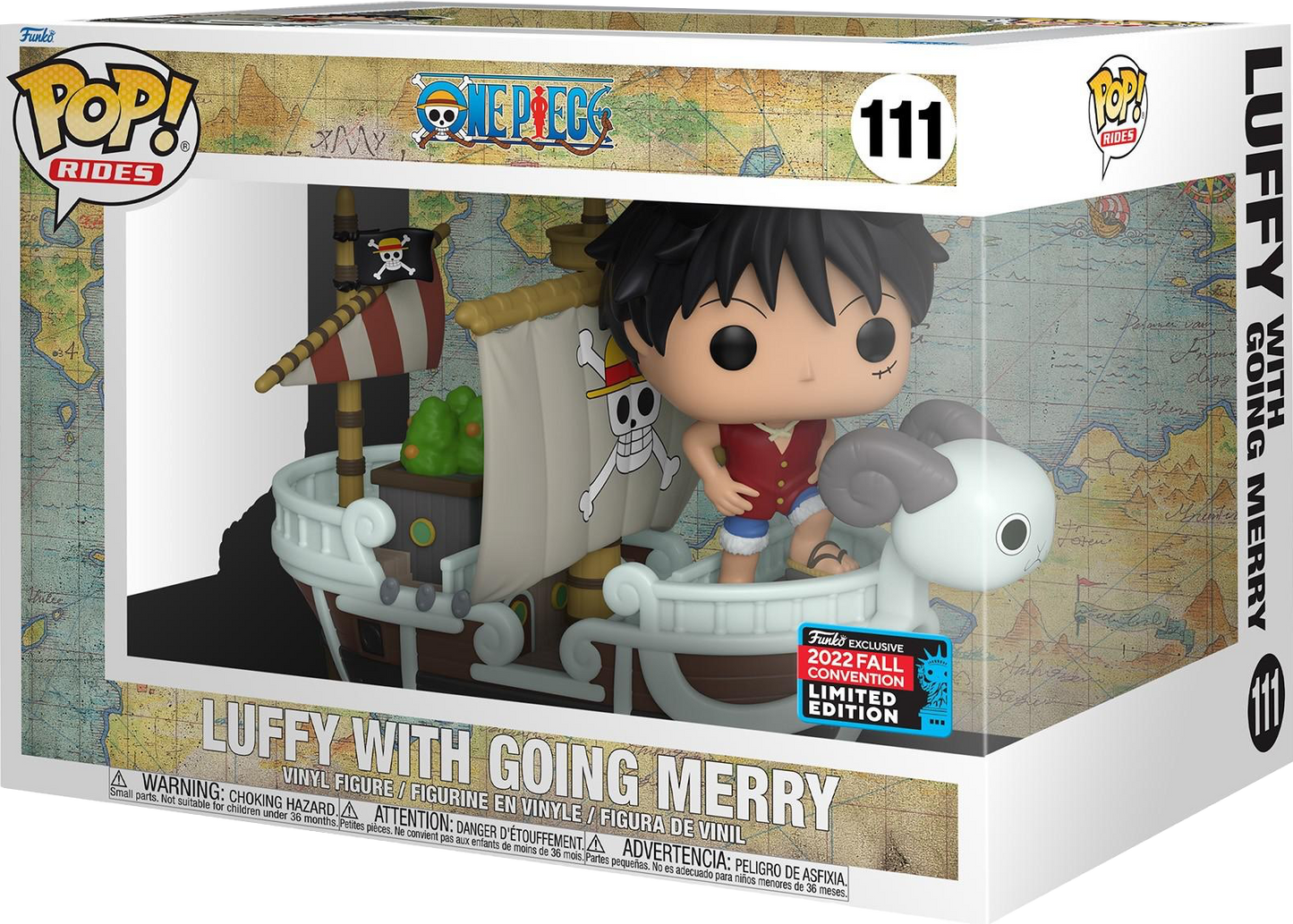 Funko Pop! NYCC Shared Exclusive: One piece Luffy With Going Merry