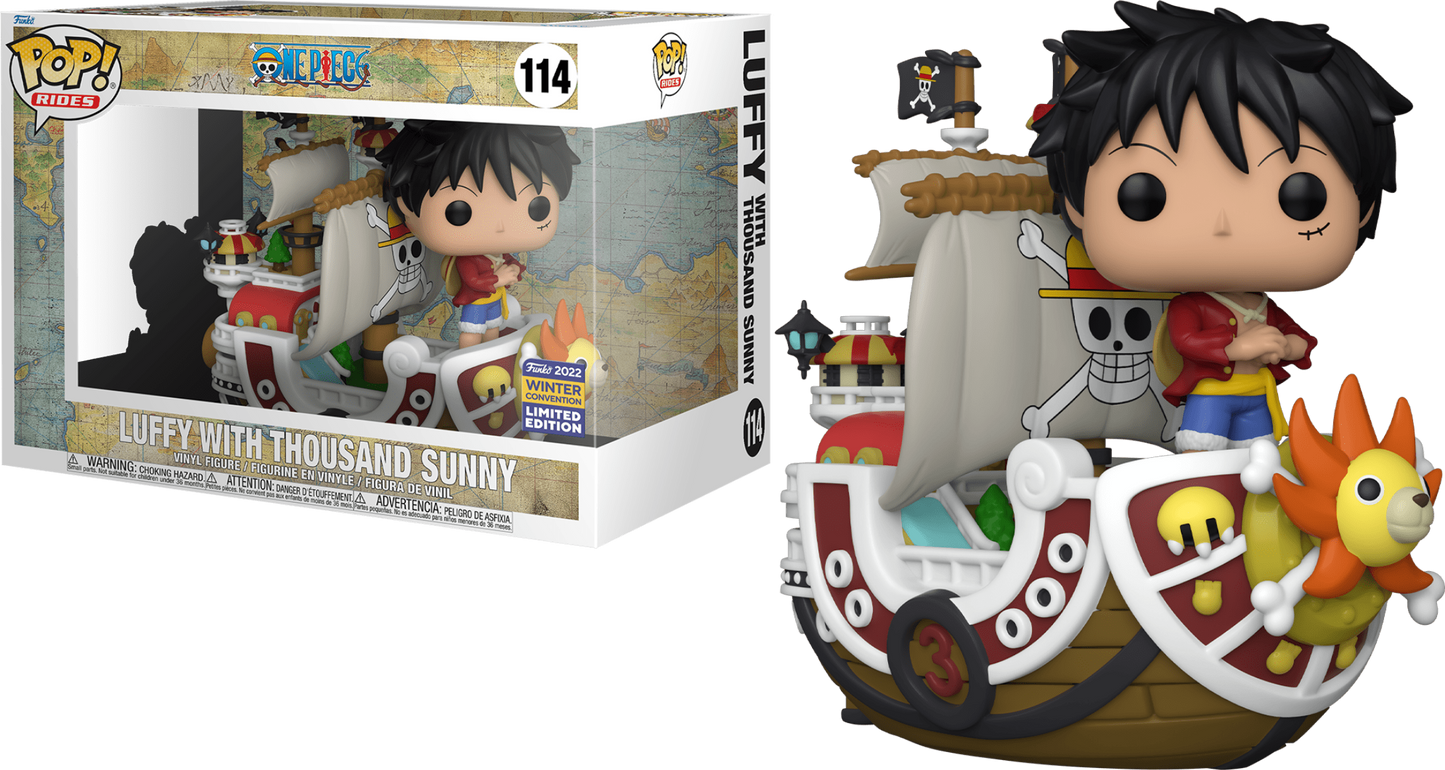 Funko POP Animation:One piece Luffy With Thousand Sunny 2022 Winter Co