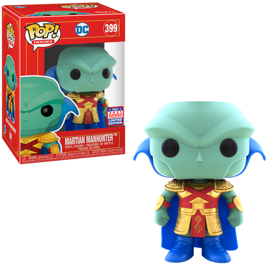 Funko Pop Heroes: DC - Martian Manhunter (Imperial Palace) Summer Convention