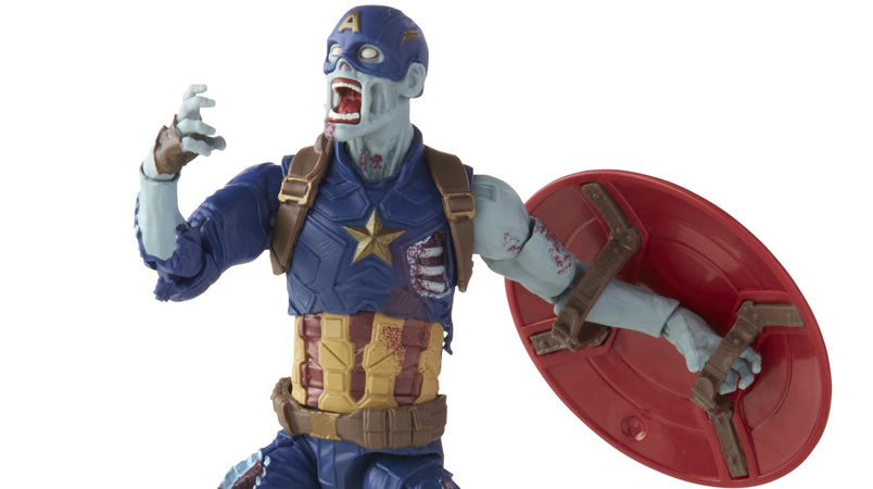 Marvel Hasbro Legends Series - Marvel Zombies - Capitán América