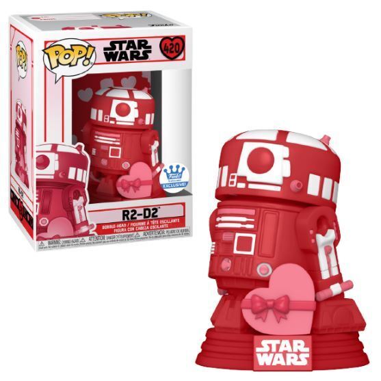 Funko Pop Star Wars - R2-D2 San Valentín