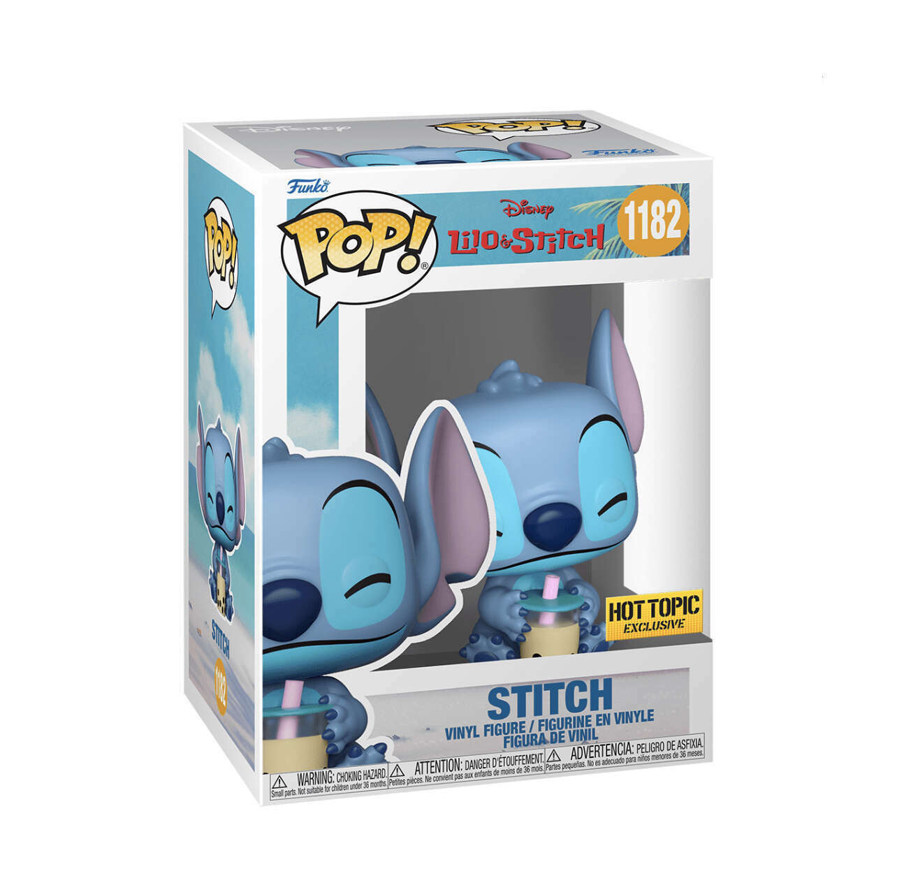 Funko Pop Disney: Lilo y Stitch - Stitch with Boba