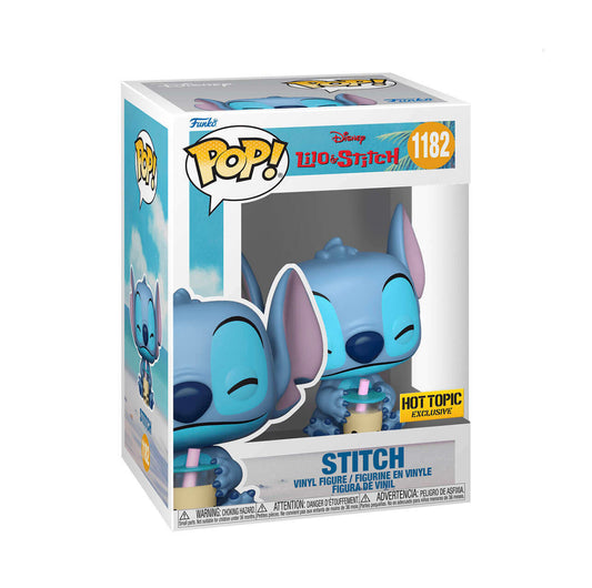 Funko Pop Disney: Lilo y Stitch - Stitch with Boba