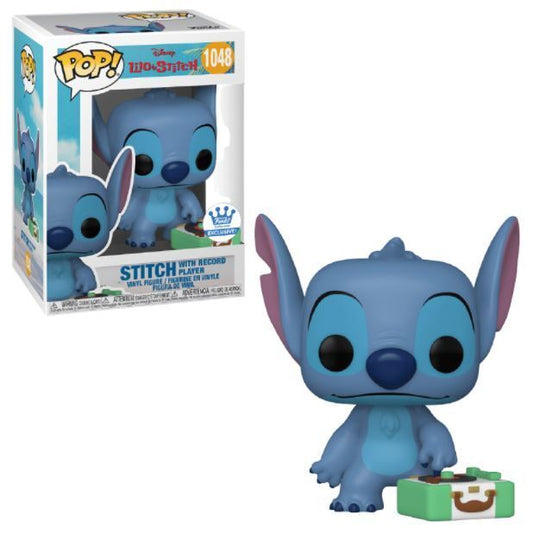 Funko Pop Disney: Lilo y Stitch - Stitch with Record Player