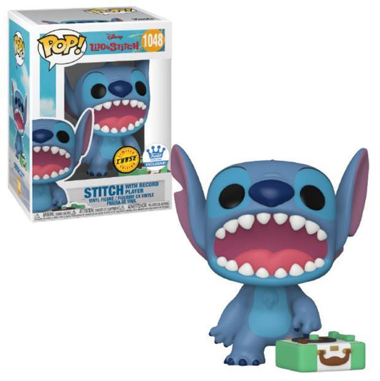 Funko Pop Disney: Lilo y Stitch - Stitch with Record Player CHASE