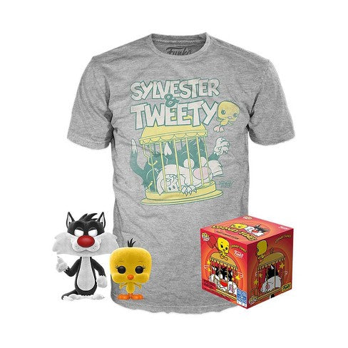 Funko Pop Animation Collectors Box: Looney Tunes - Sylvester & Tweety (Flocked)