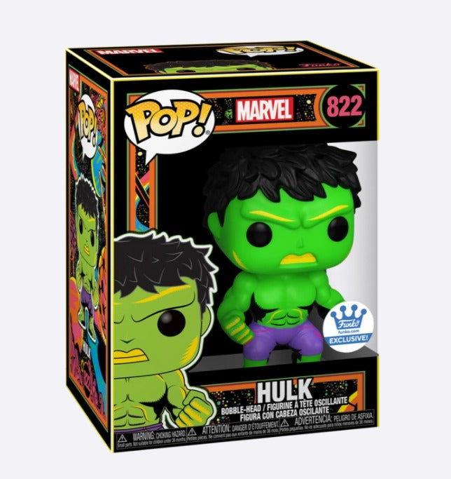 Funko Pop Marvel: Avengers - Hulk (Black Light)