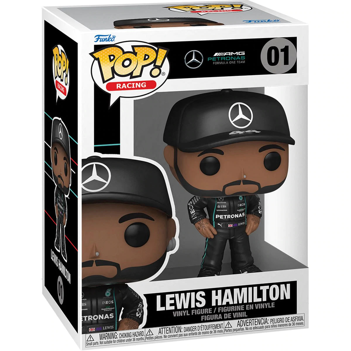 Funko Pop F1: Mercedes AMG Petronas - Lewis Hamilton