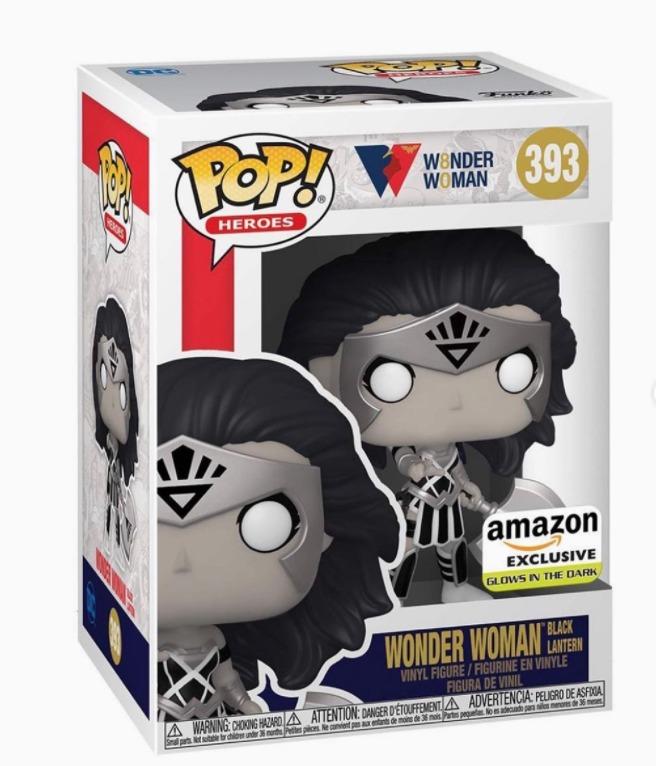 Funko Pop Heroes: Wonder Woman 80th - Wonder Woman (Black Lantern)(Glow)