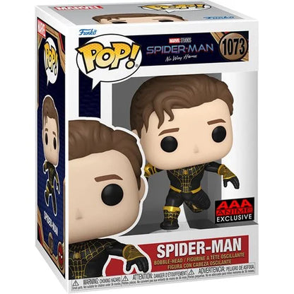 Funko Pop Spider-Man: No Way Home Unmasked Spider-Man Black Suit - AAA Anime Exclusive