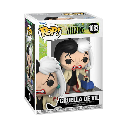 Funko Pop Disney: Villanos - Cruella de Vil