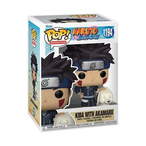 Funko Pop Animation: Naruto -  Kiba con Akamaru