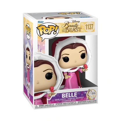 Funko Pop Disney: La Bella y La Bestia - Bella vestido Invierno