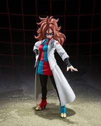 Bandai Tamashii Nations SH Figuarts Dragon Ball FighterZ S.H.Figuarts Android 21 (Lab Coat) Exclusive