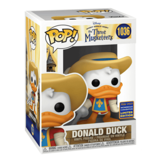 Funko Pop Disney - Los 3 Mosqueteros Pato Donald