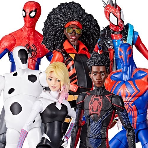 Hasbro Marvel Legends Spider-Man Across The Spider-Verse Set Completo