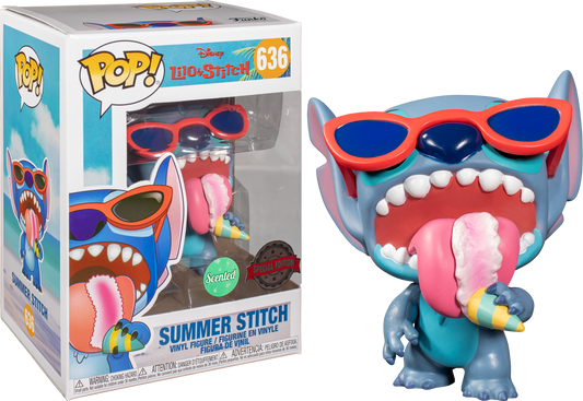 Funko Pop Disney Summer Stitch con aroma