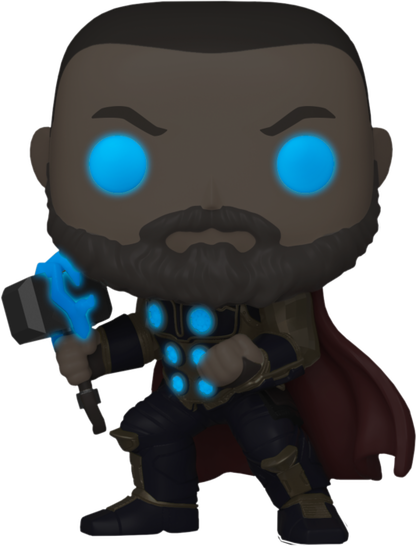 Funko Pop Marvel: Avengers Game - Thor (Glow In The Dark), Amazon Exclusive