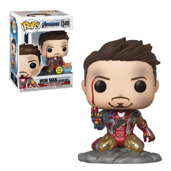 Funko Pop Avengers: Endgame I Am Iron Man GITD