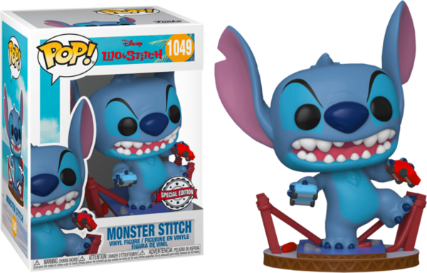 Funko Pop Disney: Lilo y Stitch - Stitch Monstruo Exclusivo