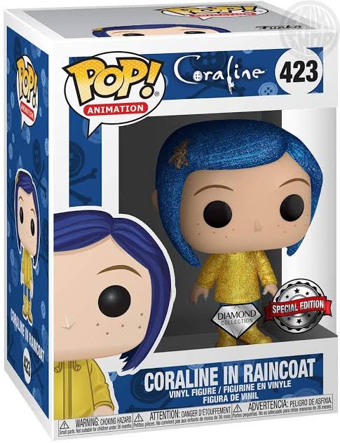 Funko Pop Animation Coraline Rain Coat Diamond