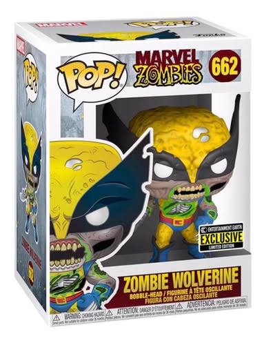 Funko Pop Marvel Zombies Wolverine EE GITD