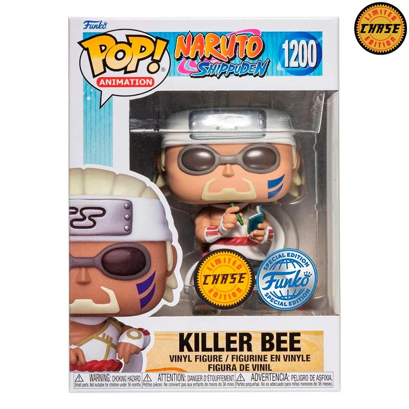 Funko Pop Animation: Naruto Killer Bee Special Edition Set 2 Piezas
