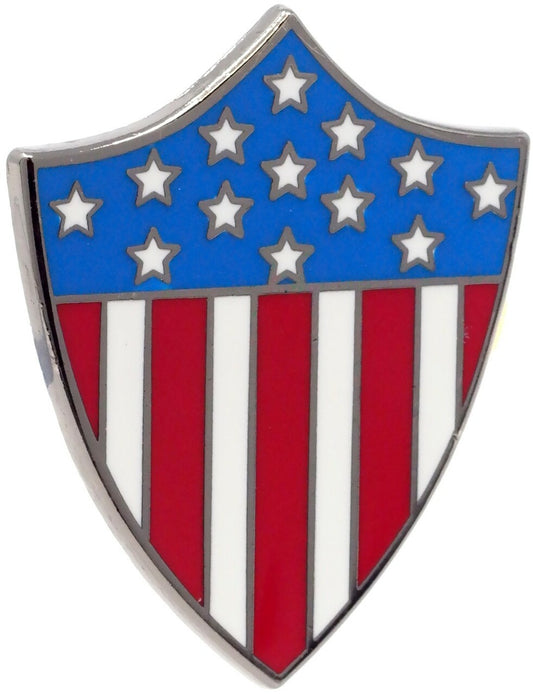 Pin Captain America Vintage Shield
