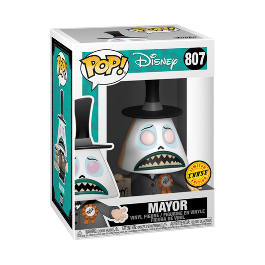 Funko Pop The Nightmare Before Christmas Mayor With Megaphone Chase